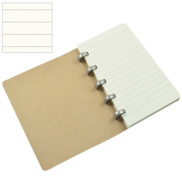 Atoma Alain Berteau Disc-Bound Refillable Notebook 80 x 140