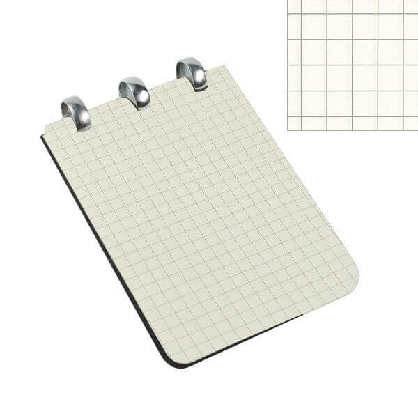 Atoma Amazing Texon Cover Disc-Bound Refillable Notebook Black 75 x 105 - Image 2