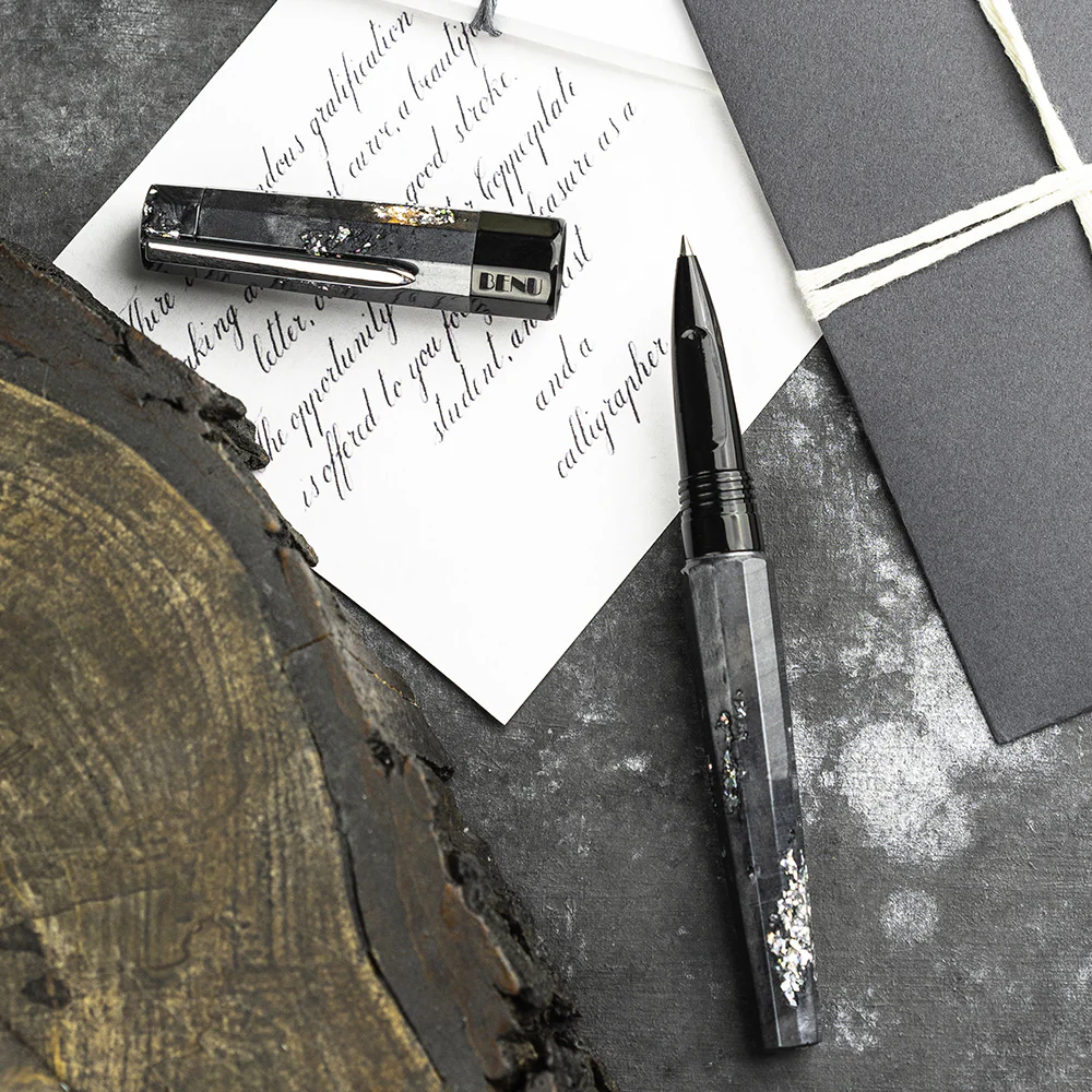 Benu Euphoria Rollerball Pen Caviar - Image 3