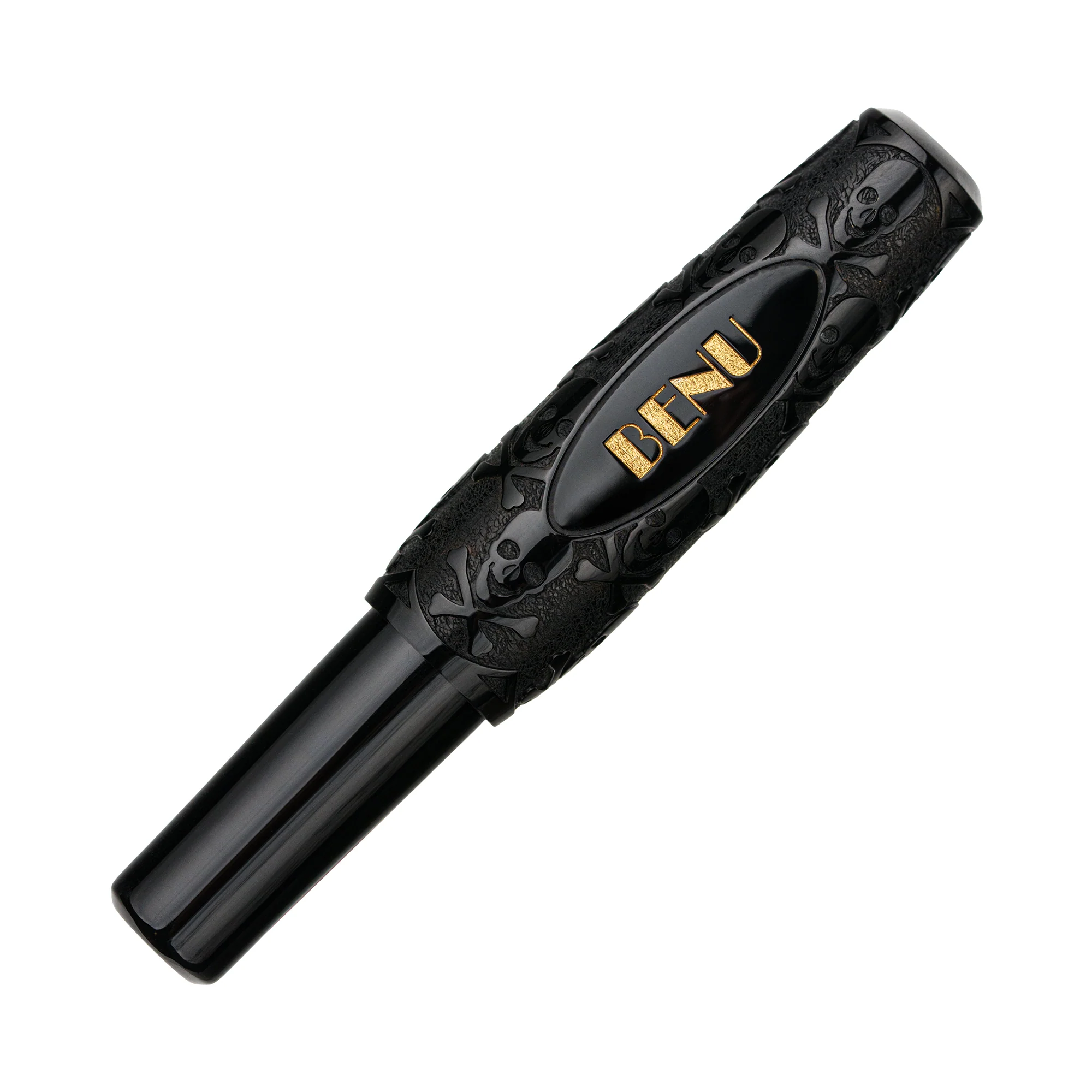 Benu Pixie Pocket Fountain Pen Jolly Roger Deep Black - Image 7
