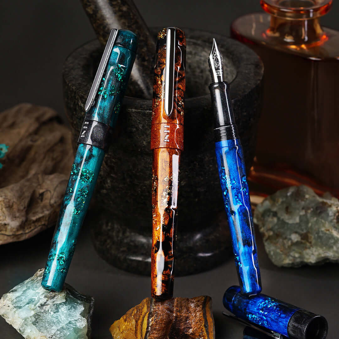 Benu Talisman Fountain Pen Tiger's Eye - Image 3