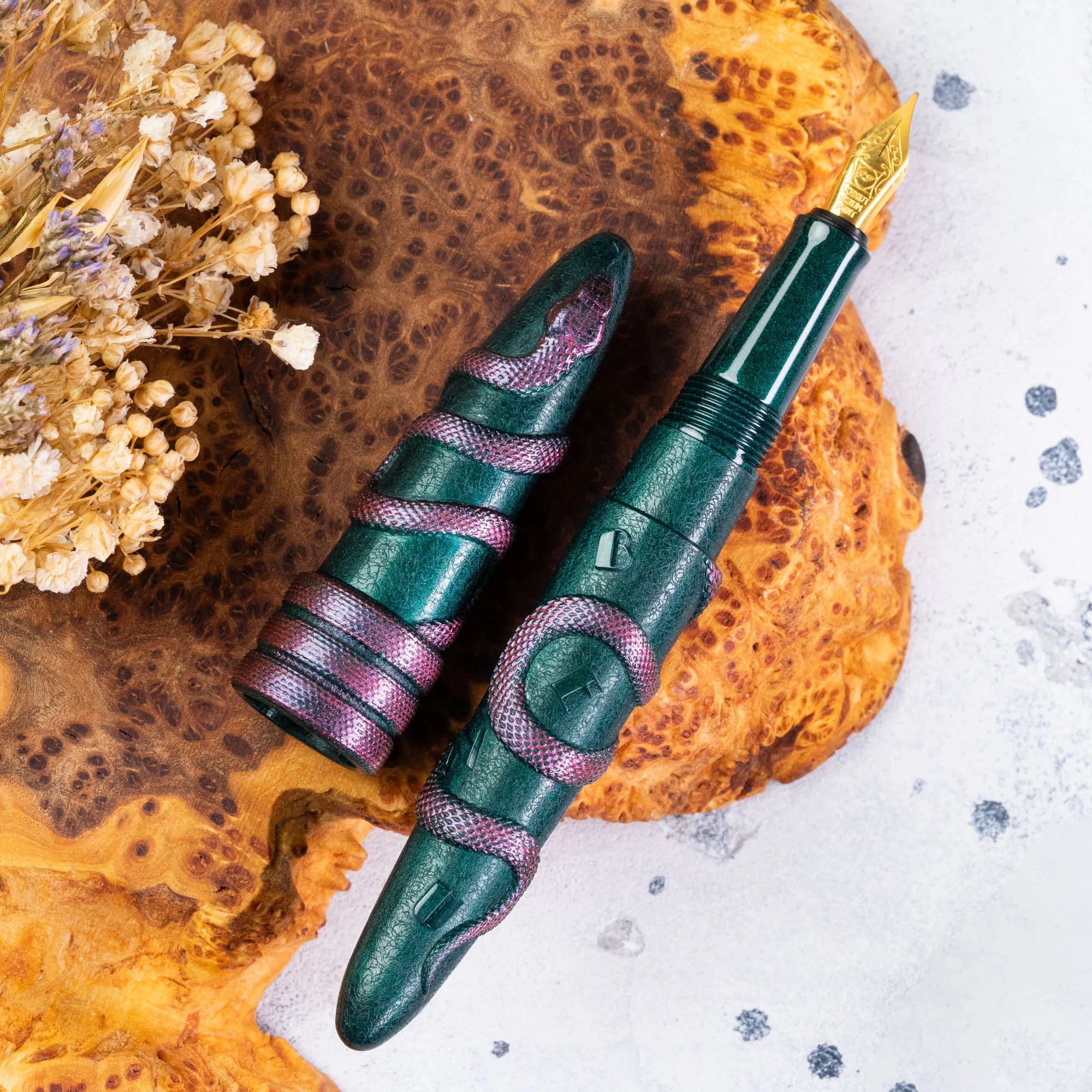 Benu Viper Fountain Pen Mangrove Viper - Image 2