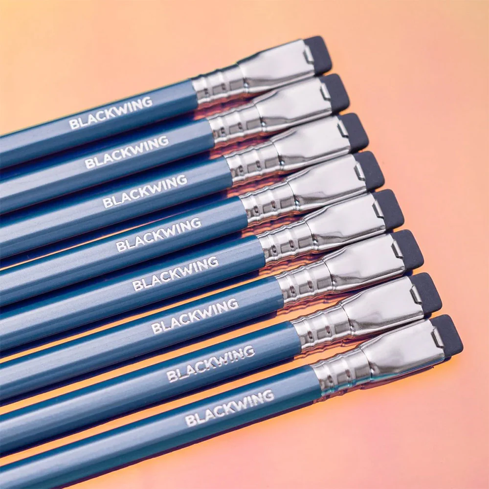 Blackwing Pearlescent Pencils Set of 12 Blue - Image 2