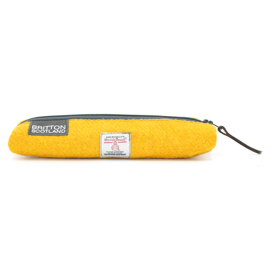 Britton Scotland Handmade Harris Tweed Slim Pencil Case - Image 3