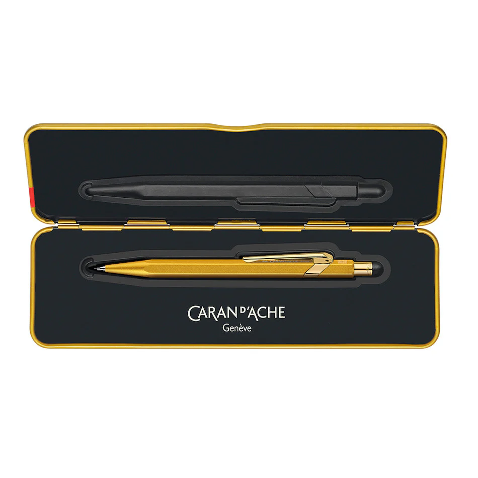 Caran d'Ache 844 Mechanical Pencil Goldbar in Slimpack - Image 2