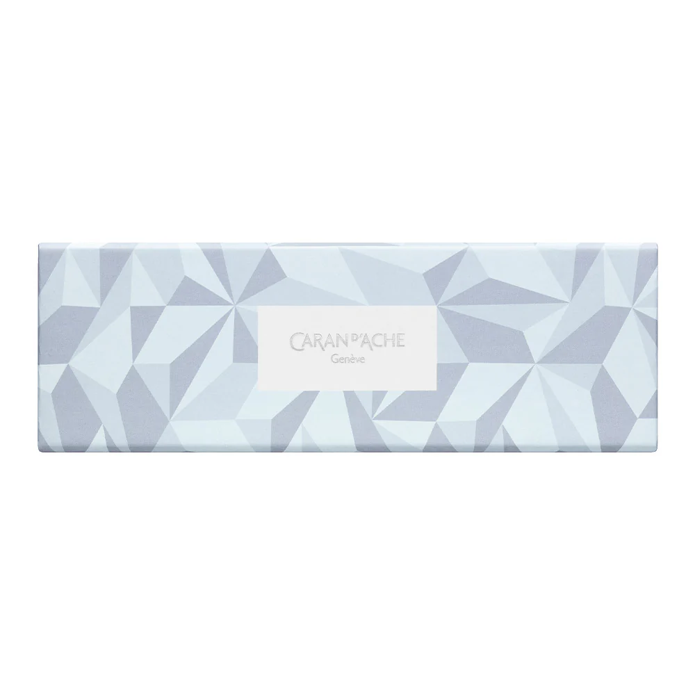 Caran d'Ache Alpine Frost Special Edition 849 Ballpoint Pen Blue - Image 3