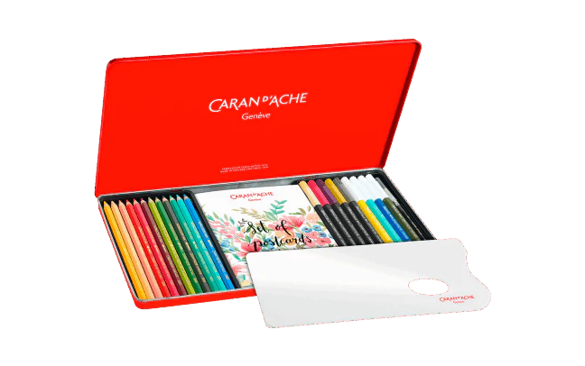 Caran d'Ache Botanical Colouring and Lettering Set - Image 3