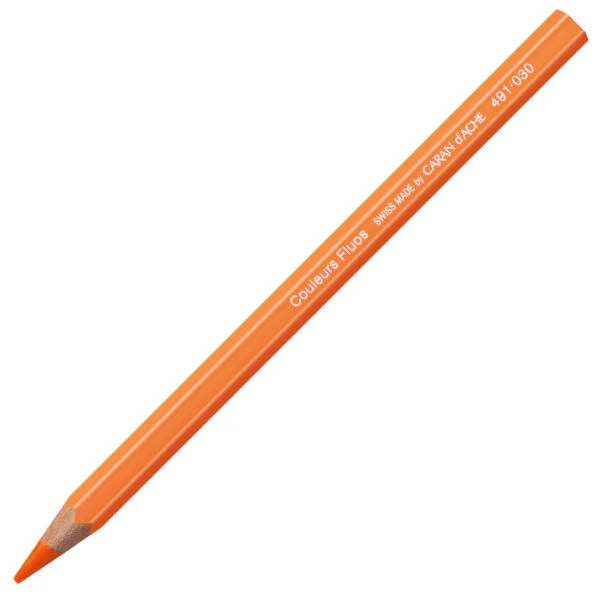 Caran d'Ache Fluo Line Fluorescent Highlighting Pencil - Image 2