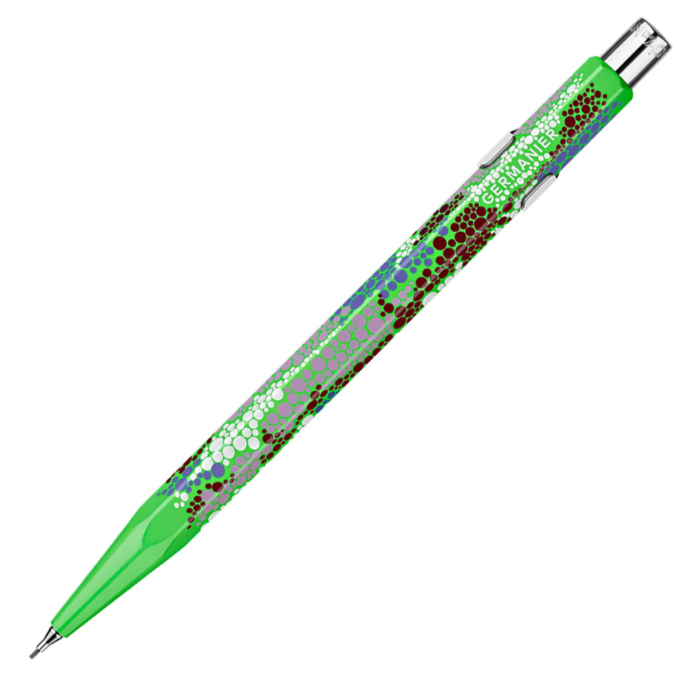 Caran d'Ache Limited Edition Germanier 844 Mechanical Pencil 0.5mm Fluo Green - Image 2