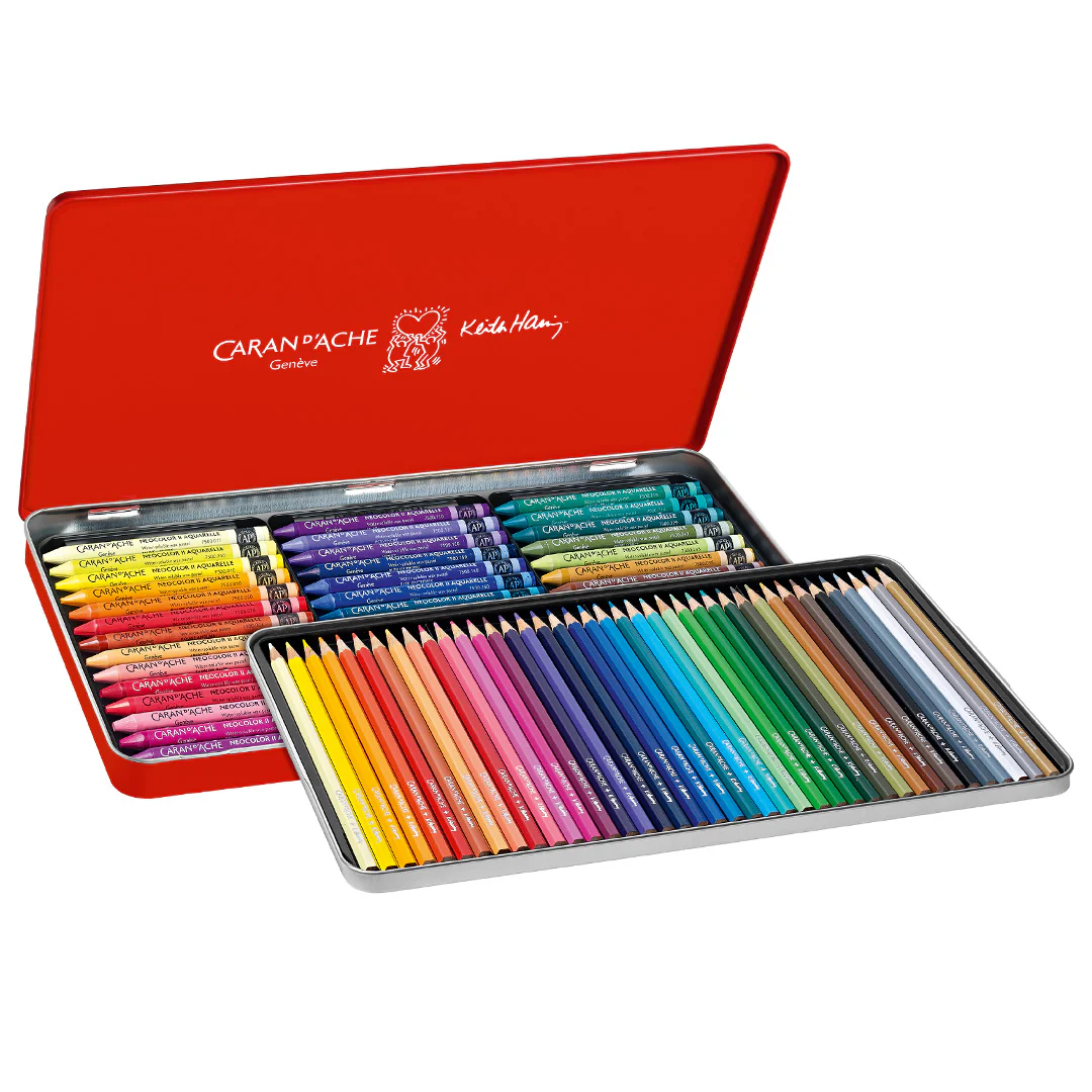 Caran d'Ache Mixed Media Set Keith Haring Special Edition - Image 2