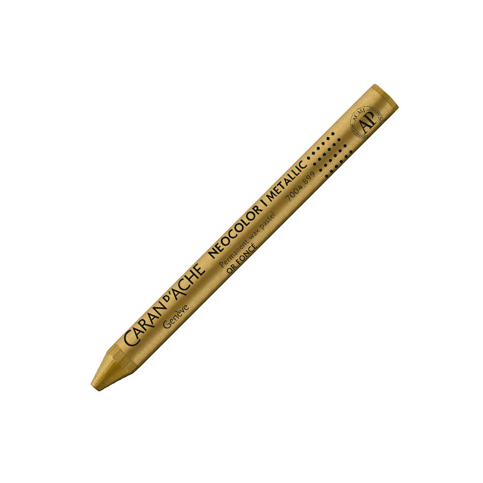 Caran d'Ache Neocolor I 7004 Metallic Wax Pastel - Image 10