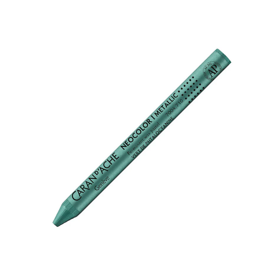 Caran d'Ache Neocolor I 7004 Metallic Wax Pastel - Image 9