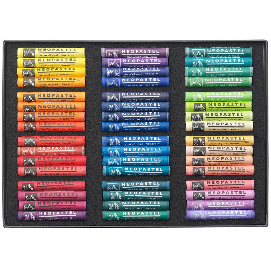 Caran d'Ache Neopastel Oil Pastel Box of 96 - Image 2
