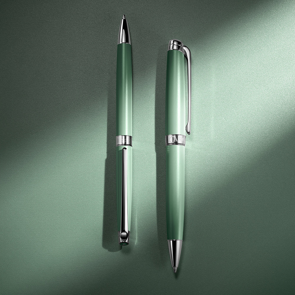 Caran d'Ache Special Edition Leman Ballpoint Pen Vert de Gris - Image 2