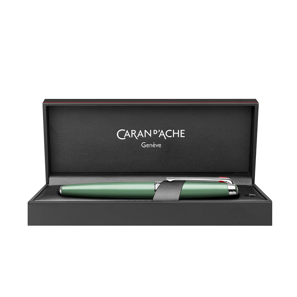 Caran d'Ache Special Edition Leman Fountain Pen Vert de Gris - Image 8