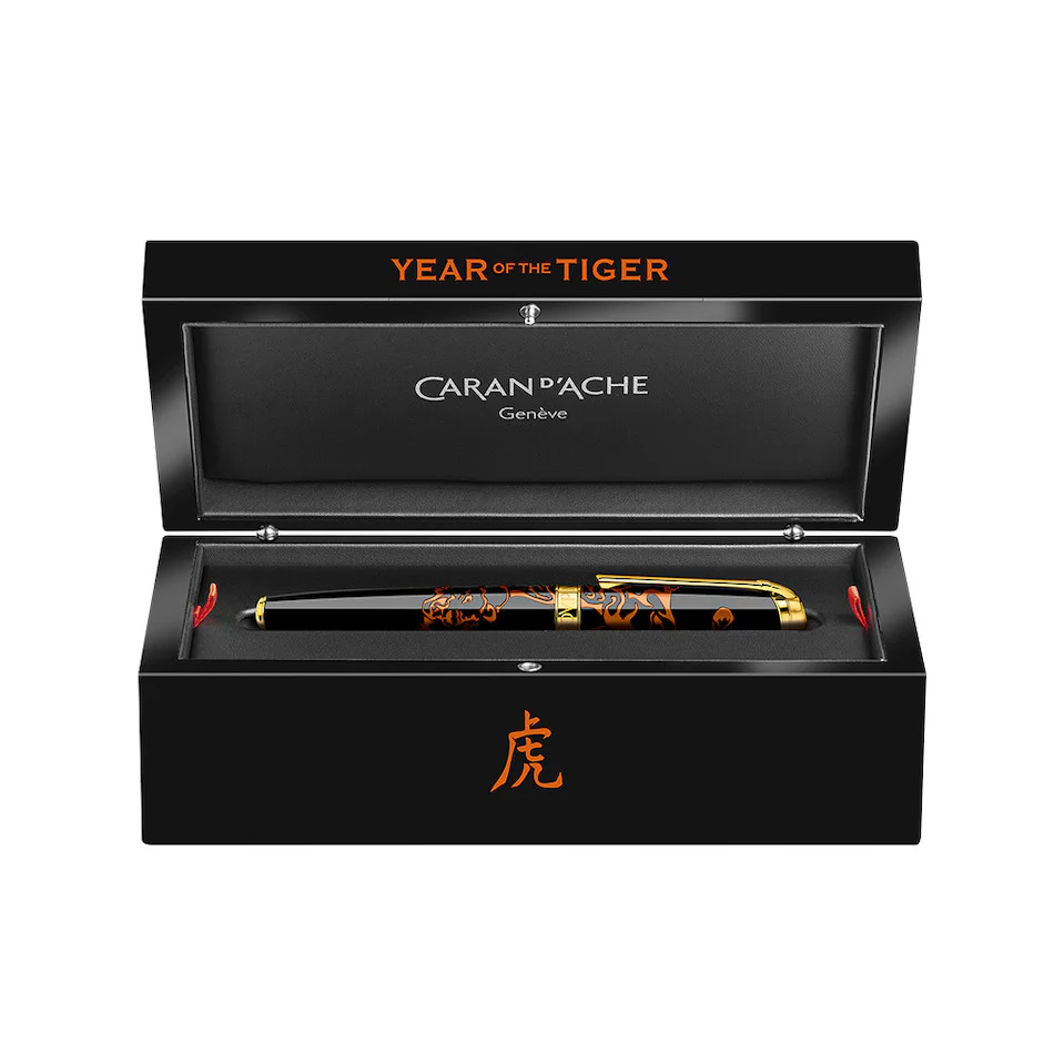 Caran d'Ache Year of the Tiger Fountain Pen Limited Edition - Image 4