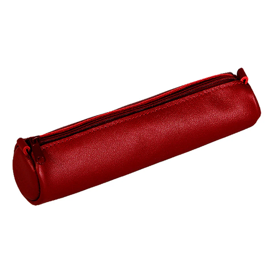 Clairefontaine Age Bag Small Round Leather Pencil Case - Image 5
