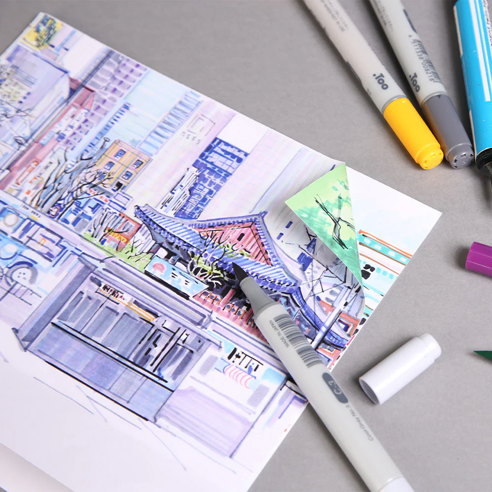 Clairefontaine Double Sided Layout Book A6 32 Sheets - Image 2