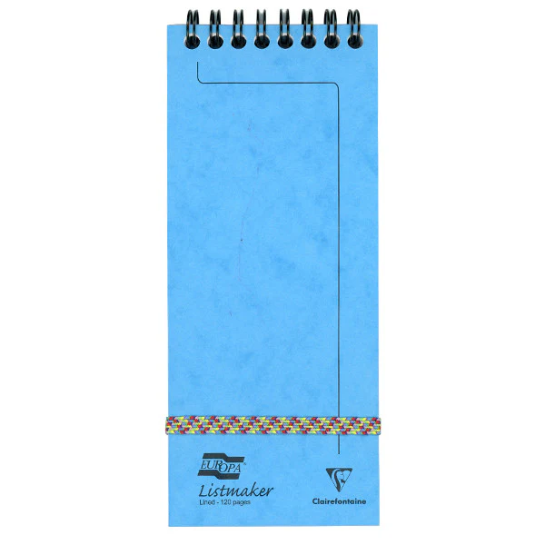 Clairefontaine Europa Listmaker Wirebound Notepad (180x76) - Image 4