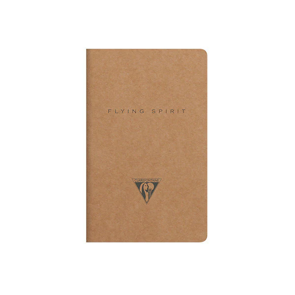 Clairefontaine Flying Spirit Notebook Kraft Cover 75x120