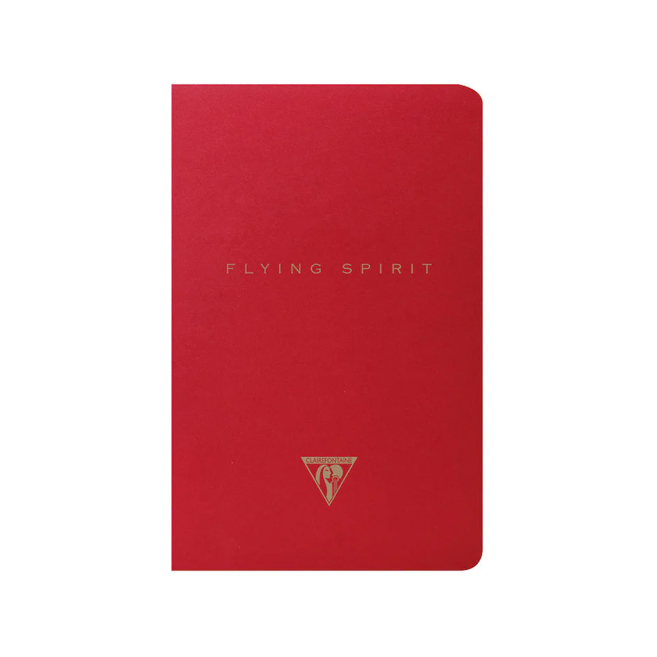 Clairefontaine Flying Spirit Notebook Red 110 x 170 Lined