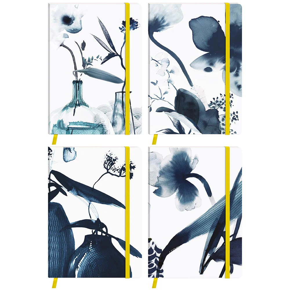 Clairefontaine Inkebana Soft Cover Notebook A6 Bookmark Elastic Closure - Image 2