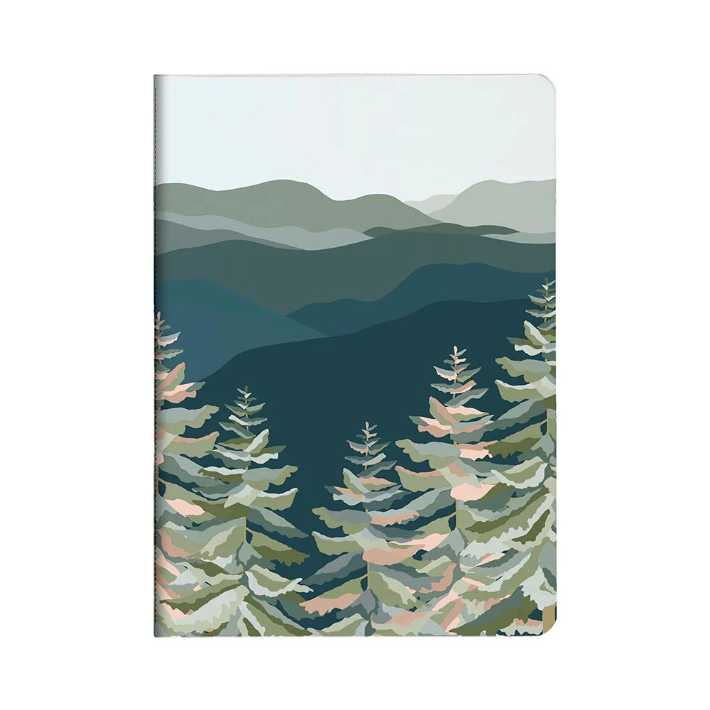 Clairefontaine La Vie En Vosges Stapled Notebook Sewn On Spine A5 Assorted - Image 3