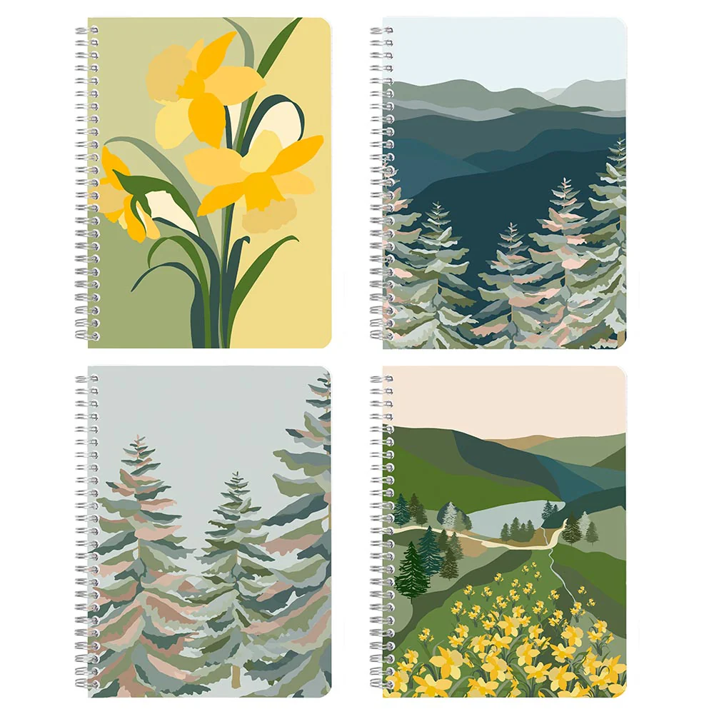 Clairefontaine La Vie En Vosges Wirebound Notebook A5 Assorted - Image 2