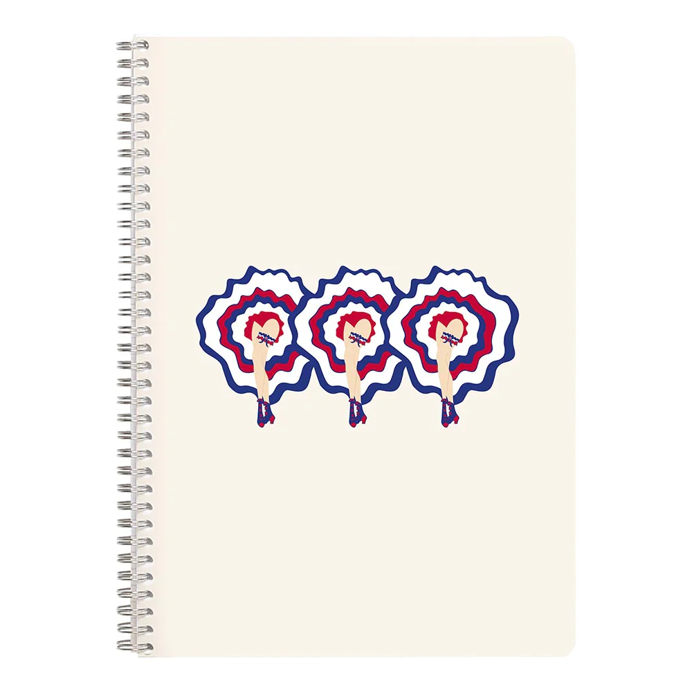 Clairefontaine Moulin Rouge Wirebound Notebook A4 - Image 2