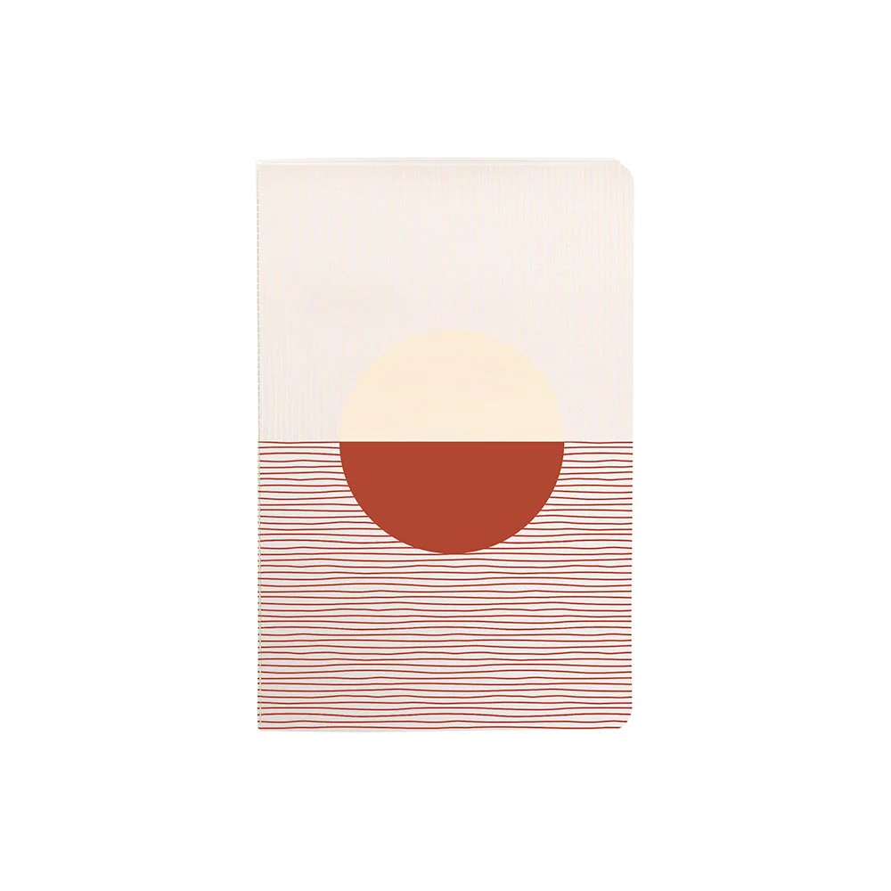 Clairefontaine Terracotta Stapled Notebook Sewn On Spine 11x17cm Assorted - Image 4