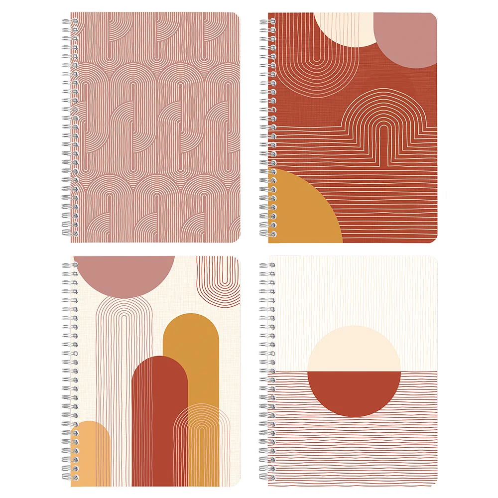 Clairefontaine Terracotta Wirebound Notebook A5 Assorted - Image 2