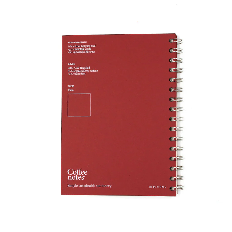 Coffeenotes Medio Wiro Notebook Cherry - Image 4