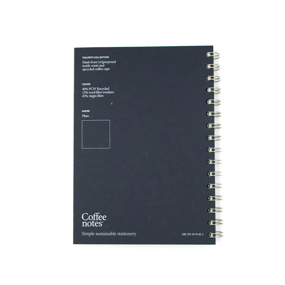 Coffeenotes Medio Wiro Notebook Navy Wool - Image 4