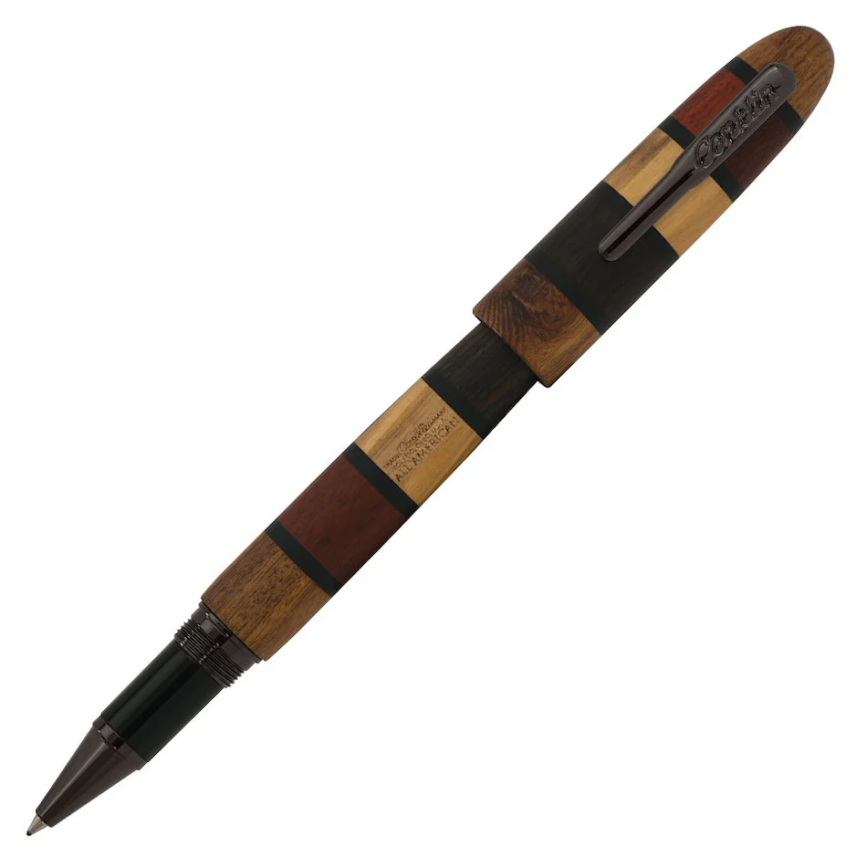 Conklin All American Rollerball Pen Limited Edition Quad Wood 398