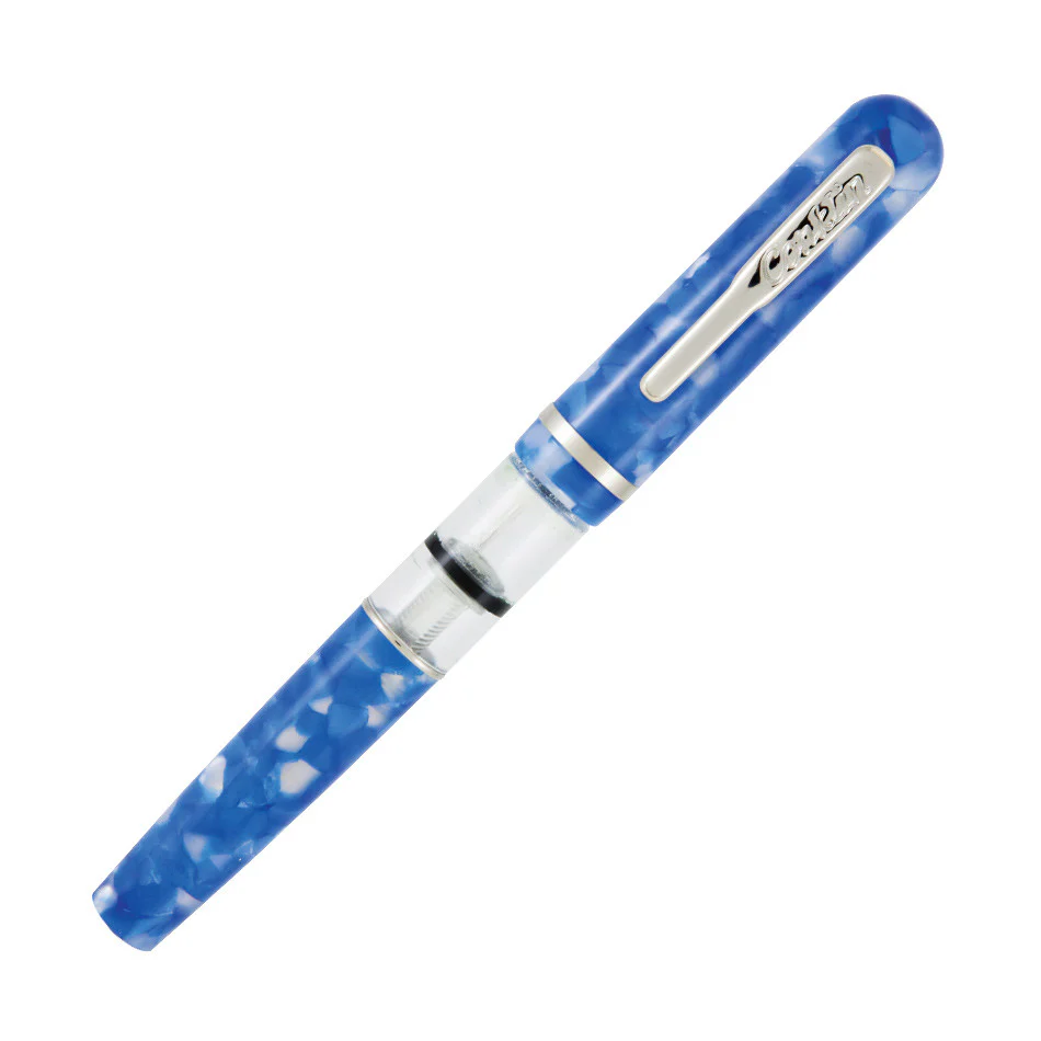 Conklin Heritage Word Gauge Fountain Pen Blue - Image 2