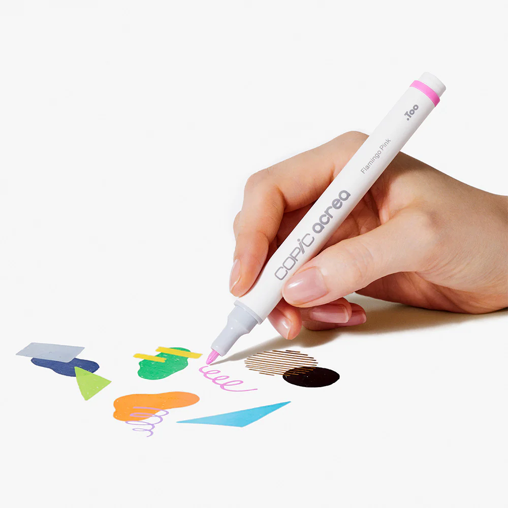 Copic Acrea Paint Marker Set of 6 Deep Colours - Image 4