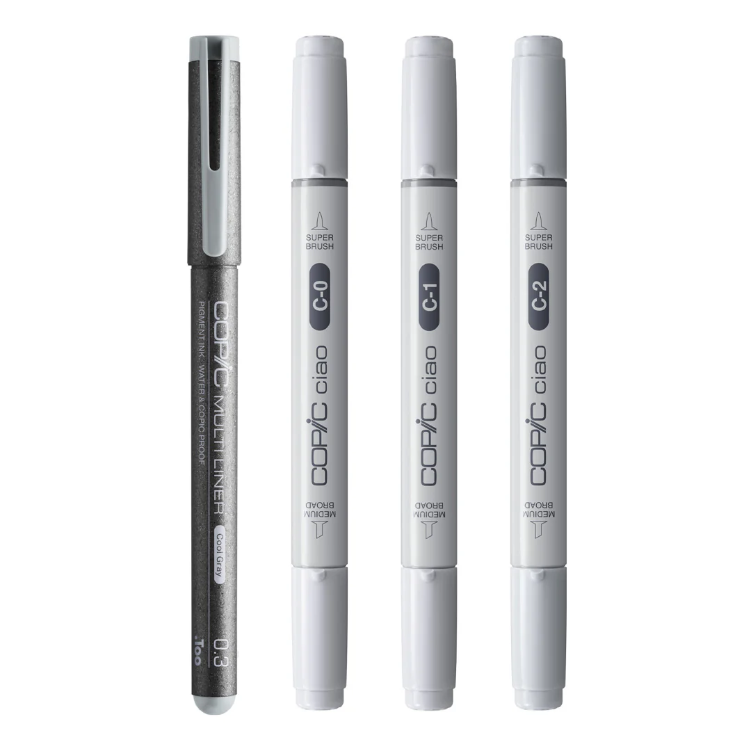 Copic Ciao (Shade) Set of 4 - Image 7
