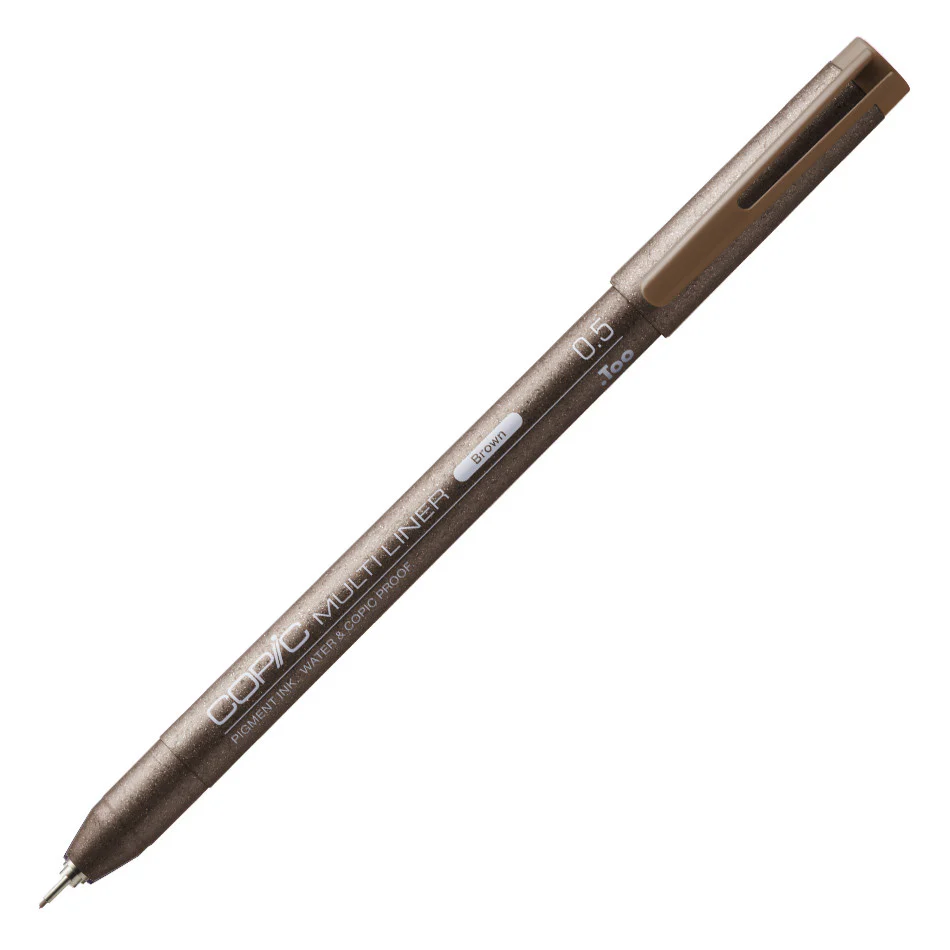 Copic MultiLiner Drawing Pen Brown - Image 5