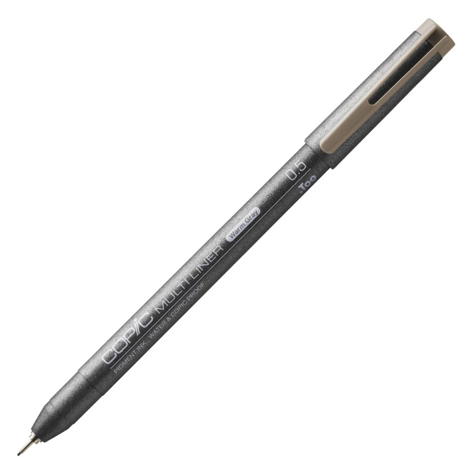 Copic MultiLiner Drawing Pen Warm Grey - Image 5