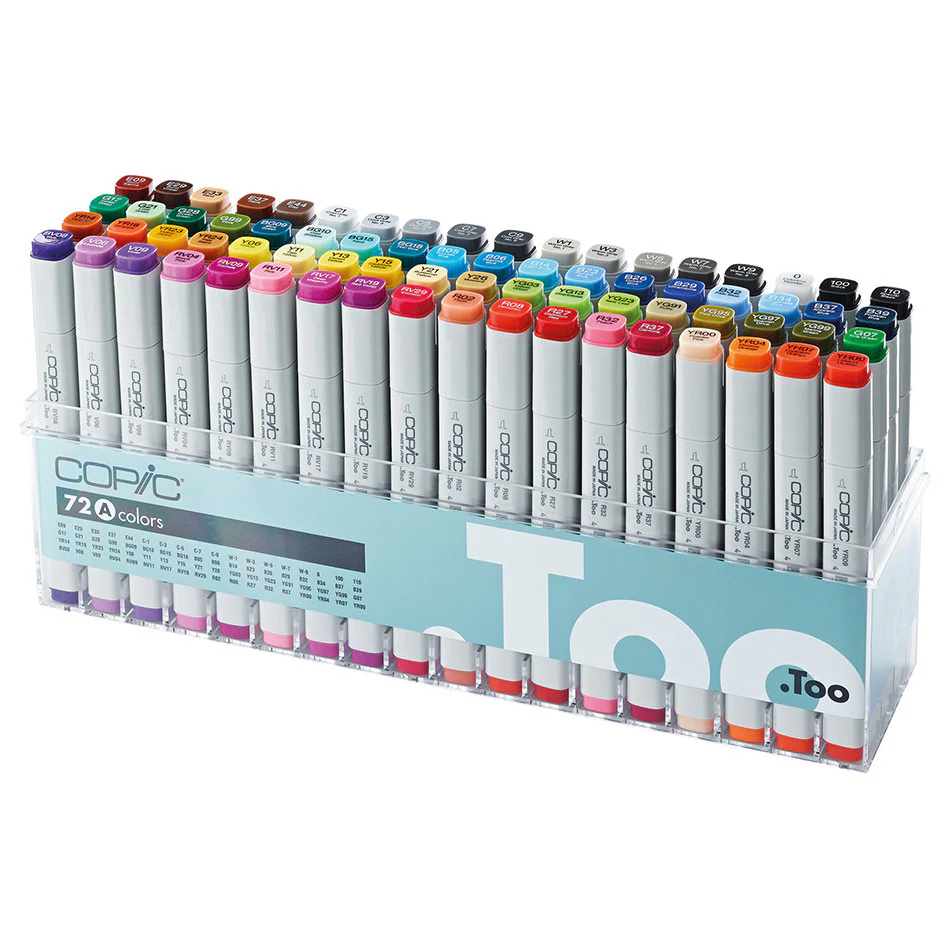 Copic Classic Marker Pen Set of 72
