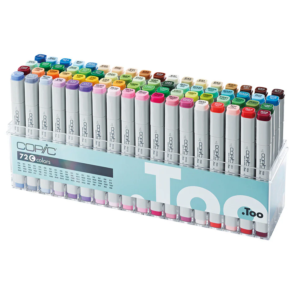 Copic Classic Marker Pen Set of 72 - Image 3
