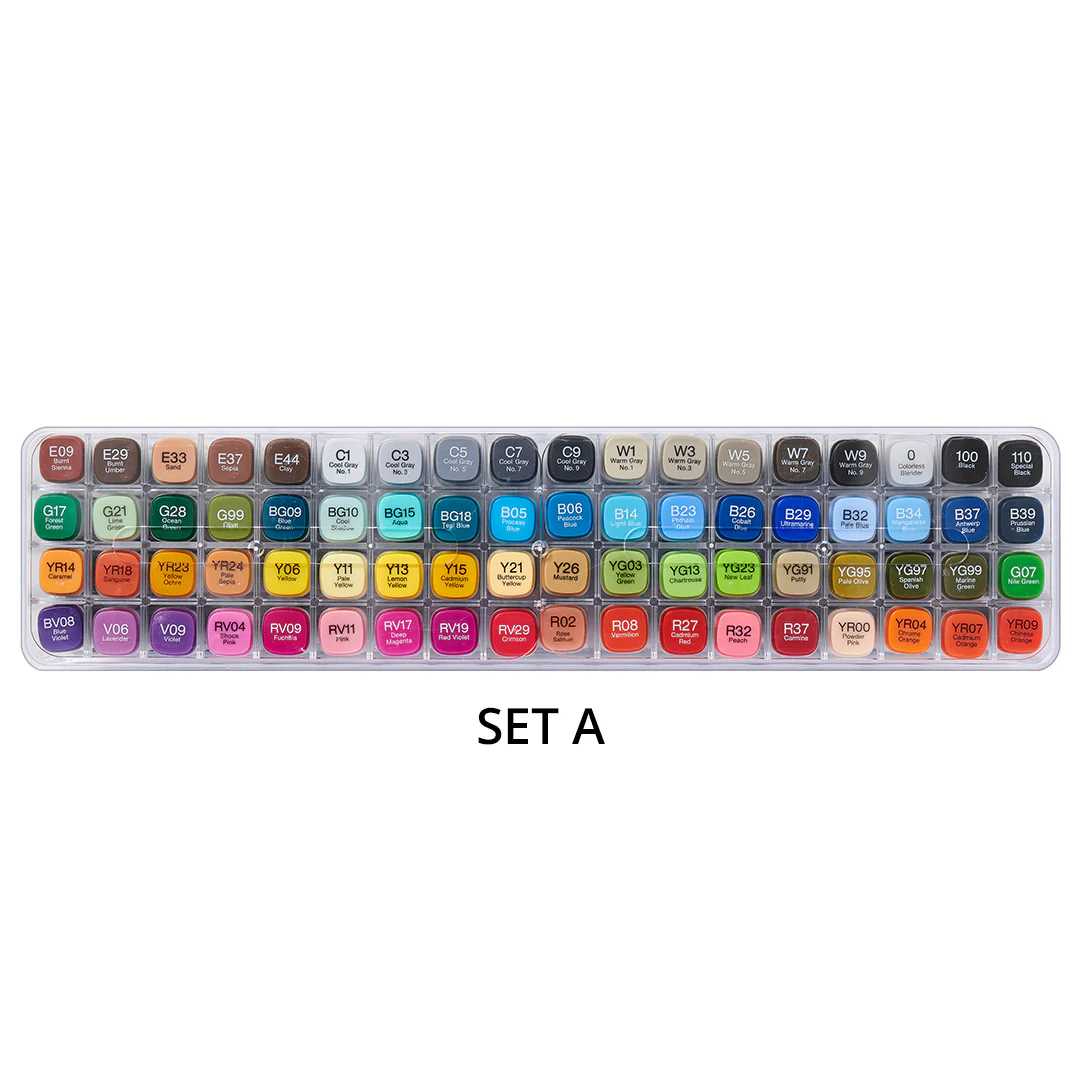 Copic Classic Marker Pen Set of 72 - Image 4