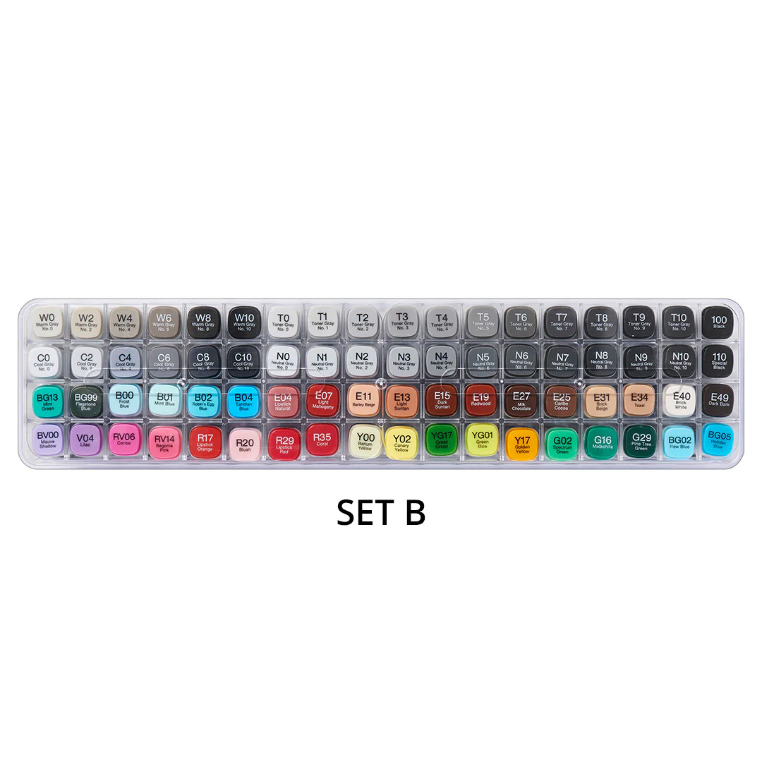Copic Classic Marker Pen Set of 72 - Image 6