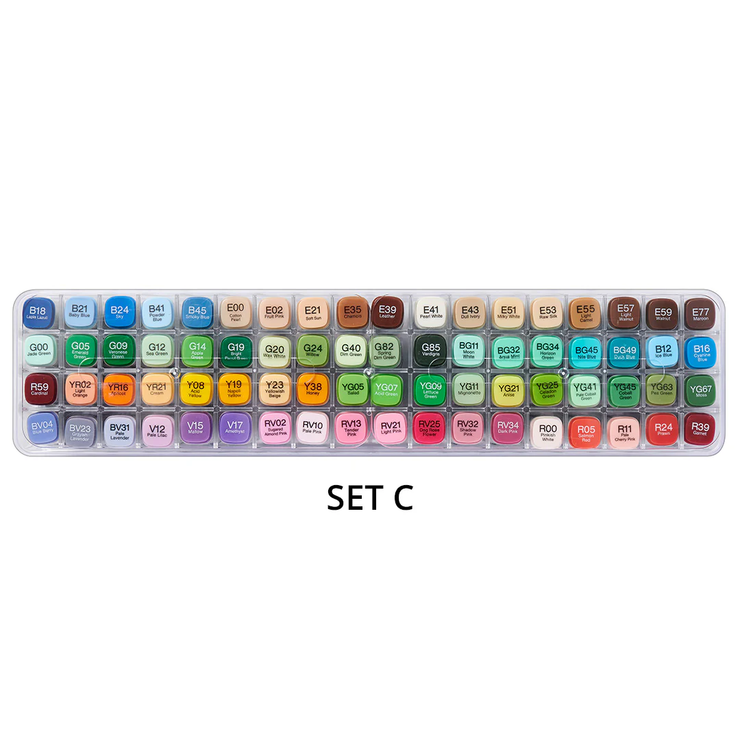Copic Classic Marker Pen Set of 72 - Image 8