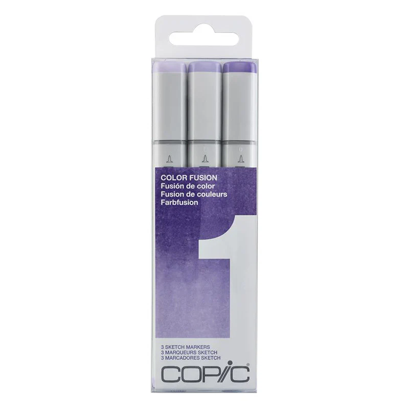 Copic Sketch Marker Pen Colour Fusion Set of 3