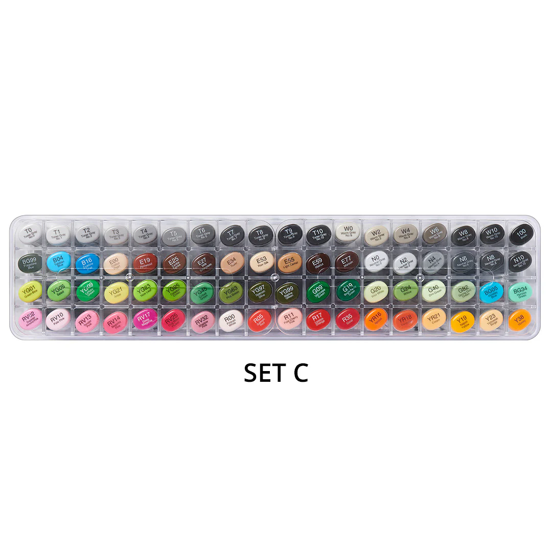 Copic Sketch Marker Pen Set of 72 - Image 8