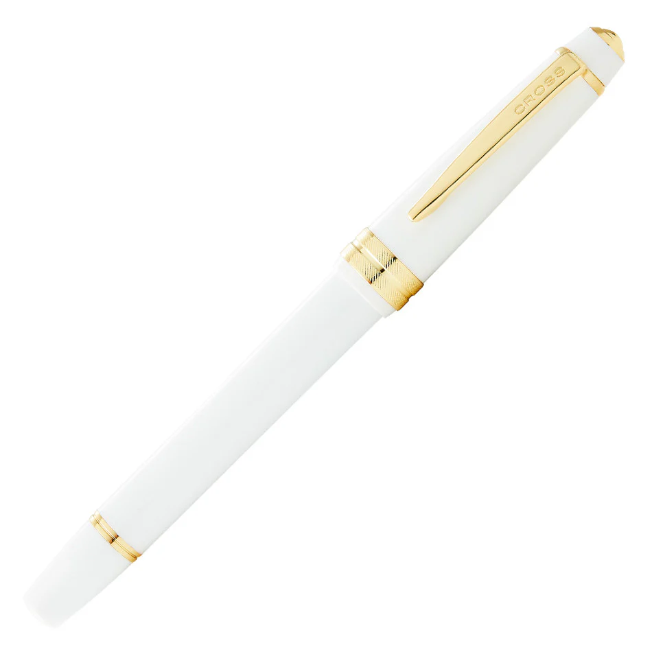 Cross Bailey Light Fountain Pen White with Gold Trim - Image 4