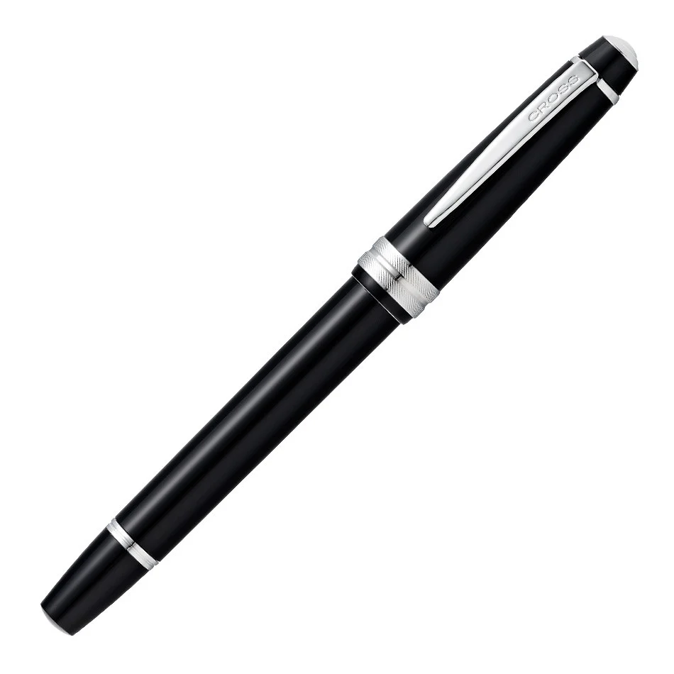 Cross Bailey Light Rollerball Pen Black with Chrome Trim - Image 2