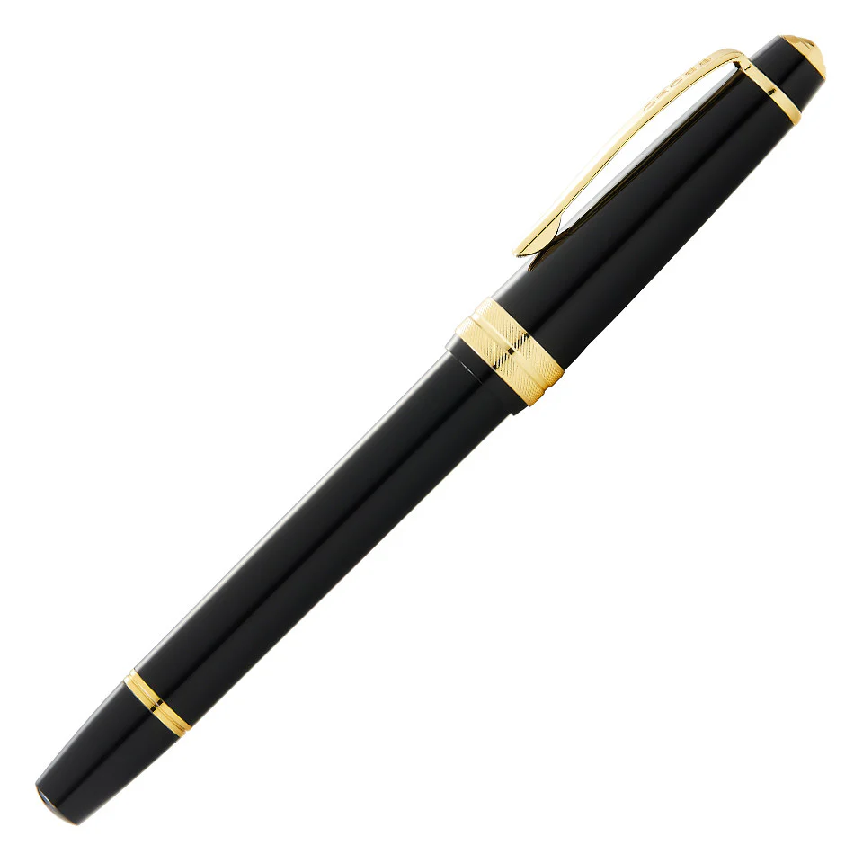 Cross Bailey Light Rollerball Pen Black with Gold Trim - Image 3