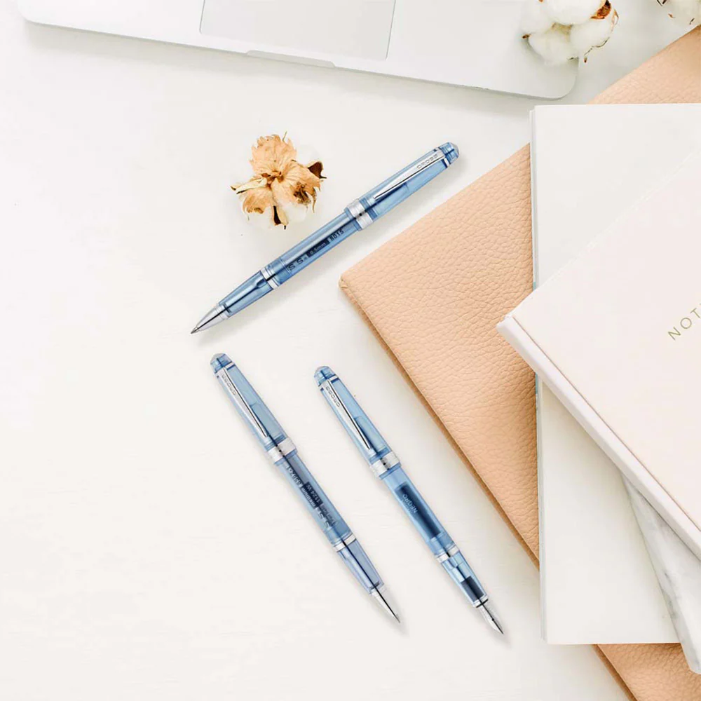Cross Bailey Light Translucent Blue Resin Rollerball Pen - Image 5